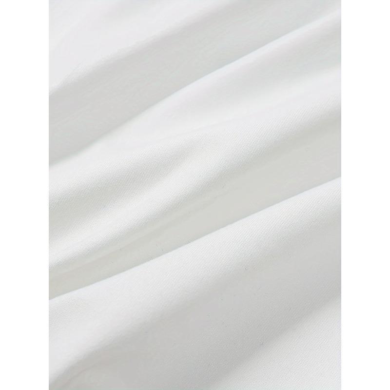 European Sizes Men'S Casual Crew Neck Short Sleeve Tee Featuring a Gothic Skull Dripping Design