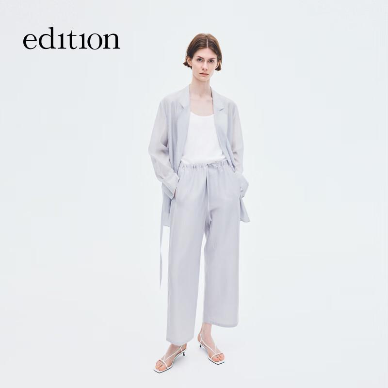 Edition Women's Lightweight Silk-Cotton Blazer