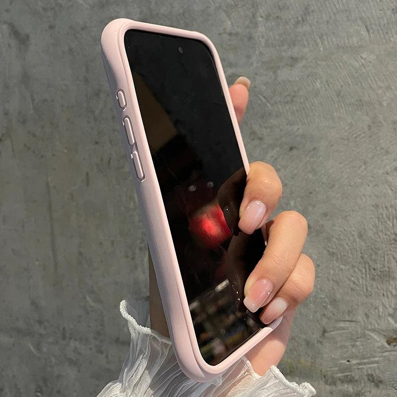 Luxury Ripple Liquid Silicon For Magsafe Wireless Charge Magnetic Case for iPhone 15 14 Plus 13 12 Pro Max Soft Shockproof Cover