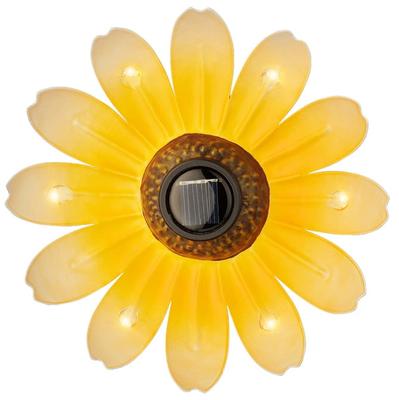 Solar Flower LED 14x4cm Decorative Garden Lamp