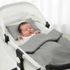 Two-piece Set for Stroller, Cradle - Quilt + Pillow - Gray Speckles