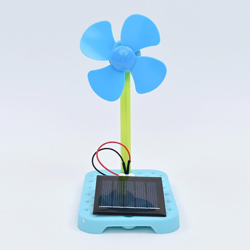 Solar-Powered DIY Science Fan Kit for Experiments