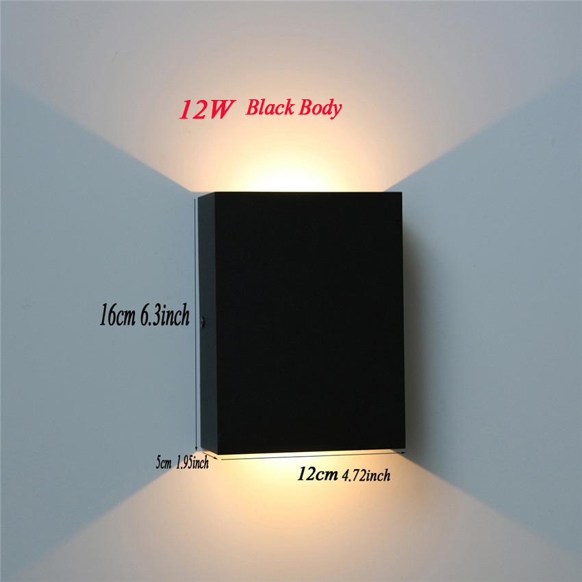 LED Indoor Lighting Wall Lamp Modern Home Lighting Decoration Sconce Aluminum Lamp AC85-265V For Bath Corridor NR-180