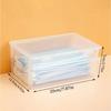 2 Stück Transparente Aufbewahrungsbox für Masken mit großer Kapazität, Haushalt, Maske, Nase, Medizin, Aufbewahrungsfach