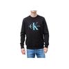 Calvin Klein Letter Print Crew Neck Loose Long Sleeve Sweatshirt Men Sweatshirt Black J30J320903-BEH