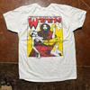 Maglietta bianca classica a maniche corte da concerto per il tour musicale rock dei Ween Reprint