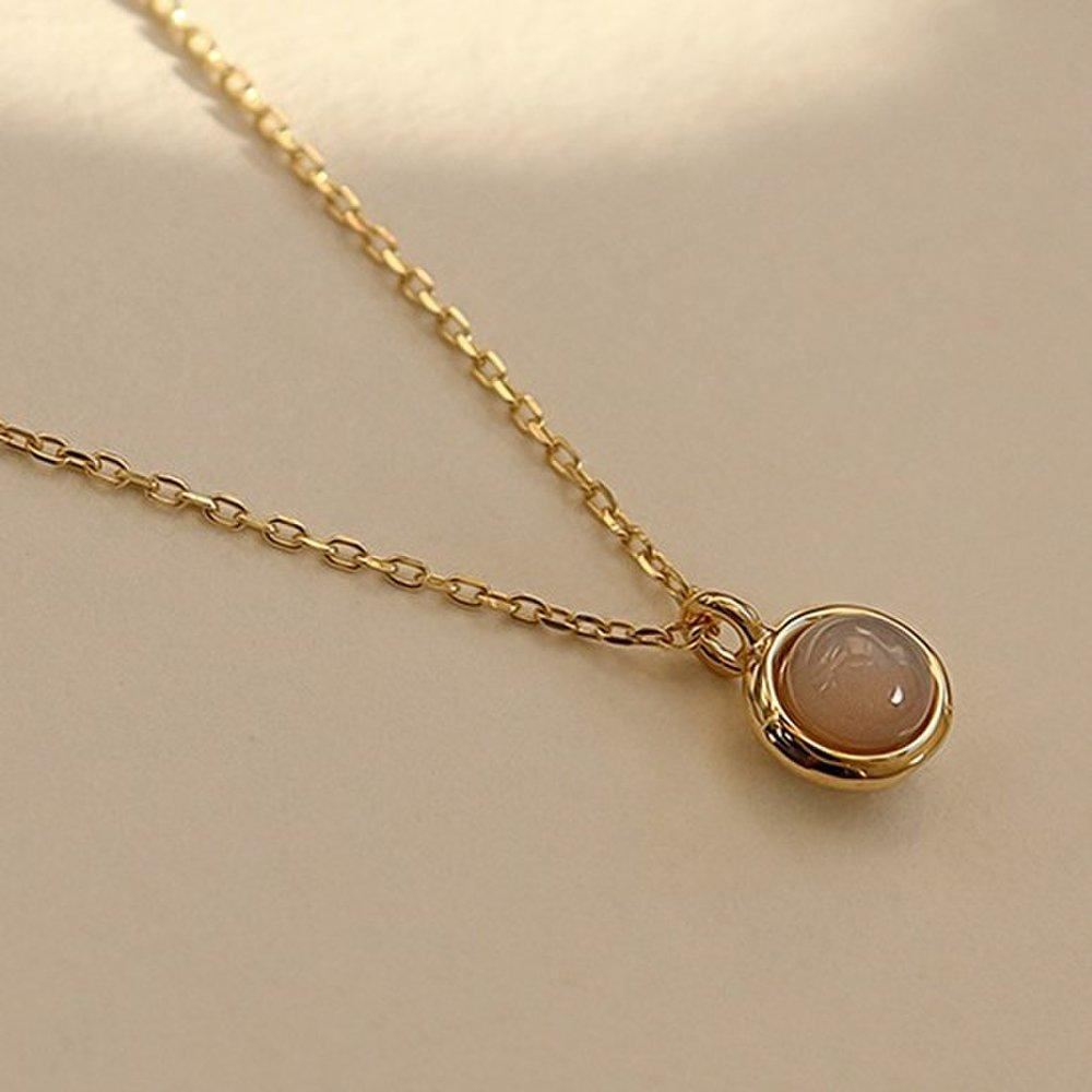 Choose One of 12 Natural Birthstone Necklaces