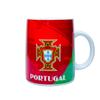 Kubek Pamiątkowy Mistrzostw Świata w Piłce Nożnej - Ceramiczny Kubek do Kawy z Nadrukiem Godła Drużyny, 350ml, Bezpieczny w Kuchence Mikrofalowej i Zmywarce, Idealny Prezent dla Fanów Piłki Nożnej