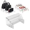 Display Ständer Acryl Regal Erhöhung Organizer Geldbörsenständer Halter Buch Handtasche Erhöhung