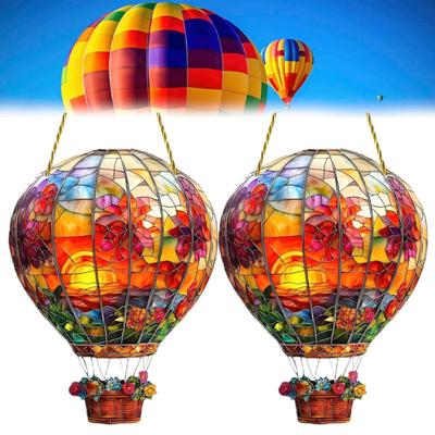 1/2 Adet Sıcak Hava Balonu Güneş Yakalayıcı Dayanıklı Akrilik Güneş Işığı Yansıtıcı Oda
