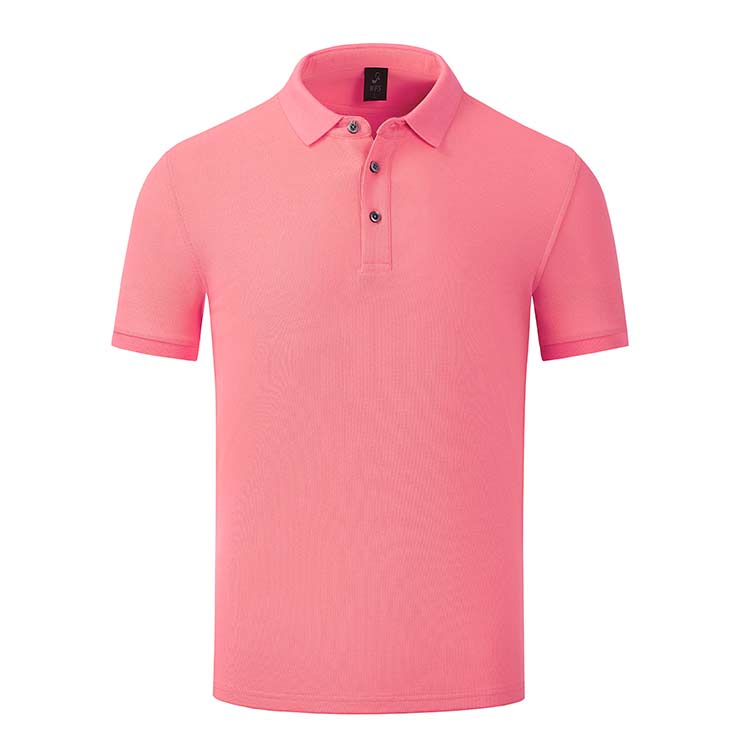 XBJSH A005  220G Combed Cotton Golf Lapel POLO Shirt Men's