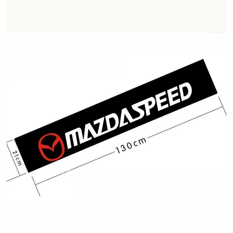 

2025 Горячая Автомобильная Наклейка-Значок на Переднее Стекло Светоотражающая Наклейка для Mazda RX8 RX7 MX3 CX3 CX5 2 3 6 323 626 Axela Atenza Protege Ac