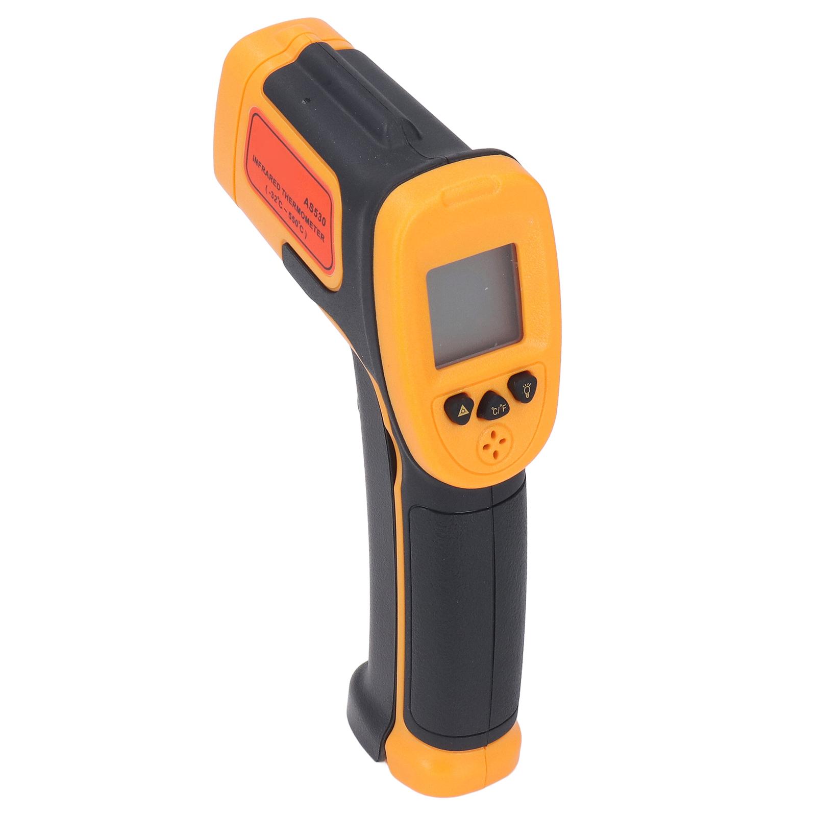 

Infrared Thermometer LCD Digital Handheld Temperature Measuring Gun ‑32‑550 Degrees AS530
