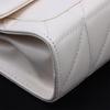 Women'S Quilted Chain Shoulder Bag New Fashion Crossbody Bag With Metal Lock Tassel Pu Leather Messenger Shoulder Bags