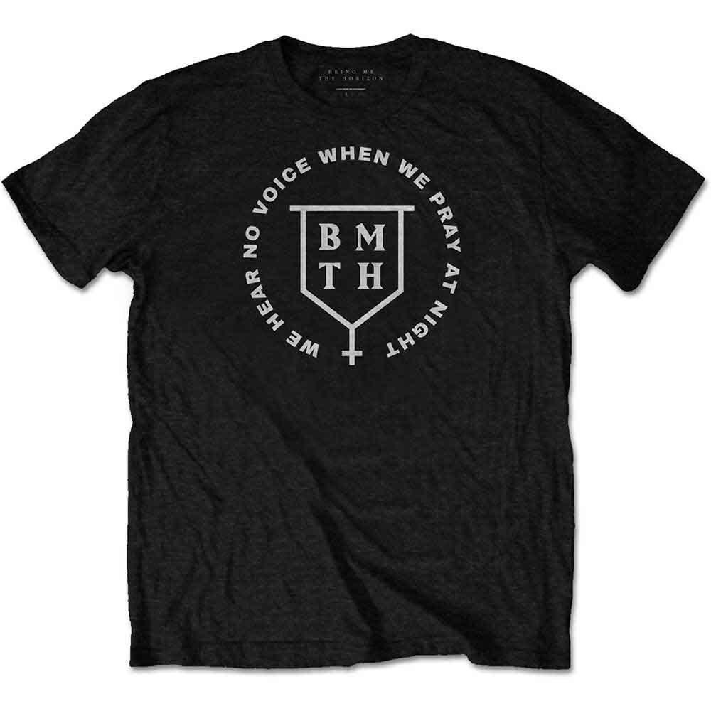 Bring Me The Horizon No Voice T-Shirt Black New Unisex T-Shirt XXXL