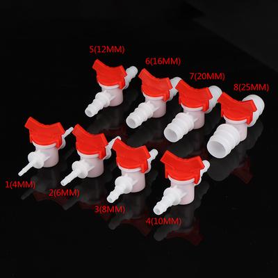 Diameter Verstel Schakelaar Slang Kogelkraan Kunststof Snelkoppeling