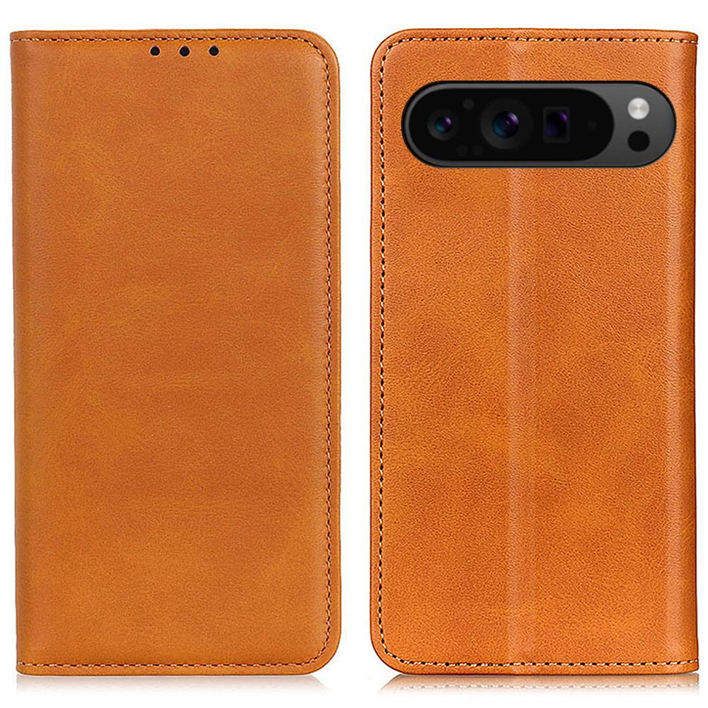 For Google Pixel 10 Pro/10/9 Pro/9 Case Split Leather Magnetic Adsorption Shockproof Flip Phone Cover