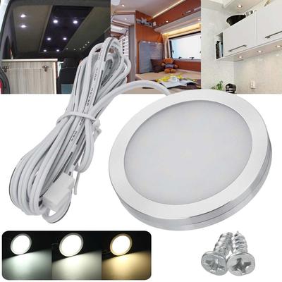 1Pcs 12V 2.5W 230LM LED Downlight Recessed Ceiling Light Spot Light For Home Caravan Camper Van Motorhome
