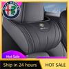 Autoaufkleber Für Alfa Romeo Hochwertiges Leder Auto Sitz Kopfstütze Memory-Schaum Komfort Nackenkissen Für Alfa Romeo 159 166 156 Spider