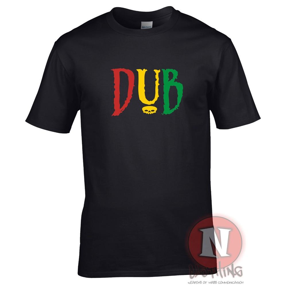 Dub TShirt Reggae Club Step Music Rasta Cool Retro Festival Fun Teeshirt