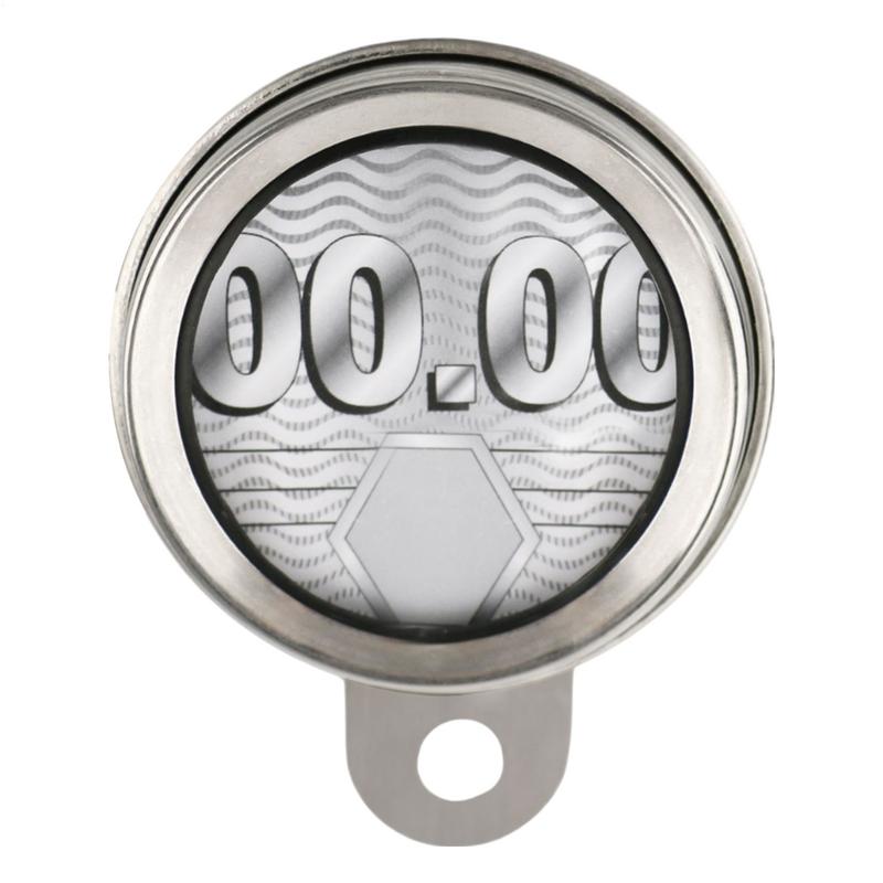 Universal Motorcycle Aluminum Tax Disc Permit Holder Frame License Plate Motorcycle Tube Tax Disc Cylindrical Holder Tax Permit