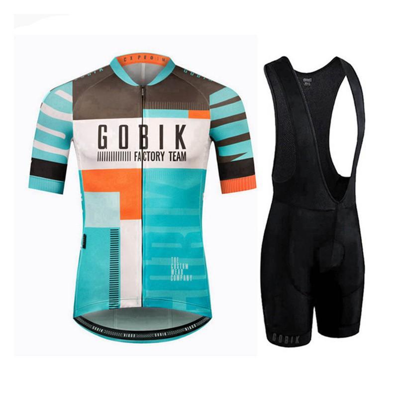 Short-sleeved Suspenders Shorts Riding Clothes Gobik Bicycle Silicone Cushion