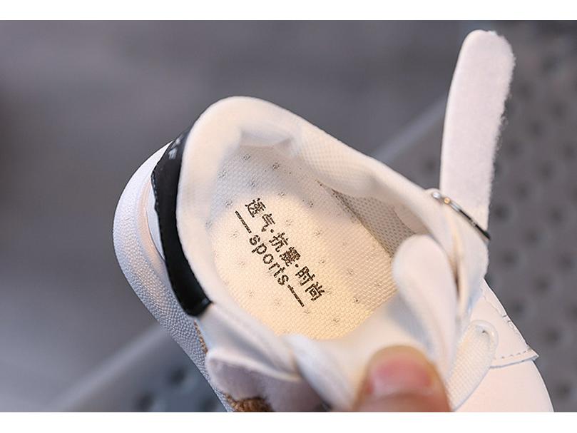2025 Cartoon Soft-Soled White Sneakers for Babies and Toddlers - Spring/Autumn All-Match Sports Shoes for Boys and Girls