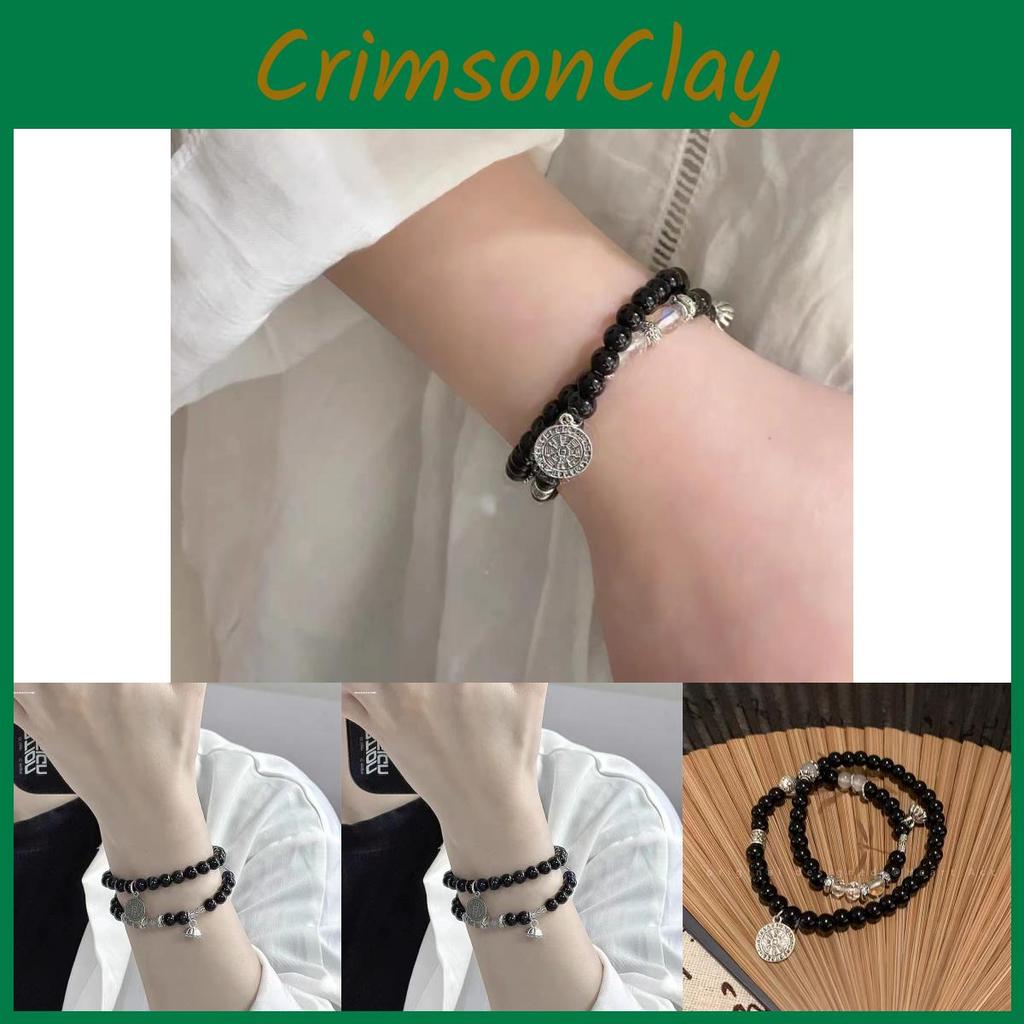 Elegant Alloy Bracelet Retro Geometric Design For Men And Women 2024 Summer