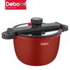 DeBo DEP-815 24cm Rouge Cocotte Micro-Pression