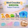 6-in-1 Animal Puzzle Set Thick Cardboard Large Pieces 3mm Sturdy Fine Motor Skills Animal Recognition Educational Toys for Kids 1-4 Years