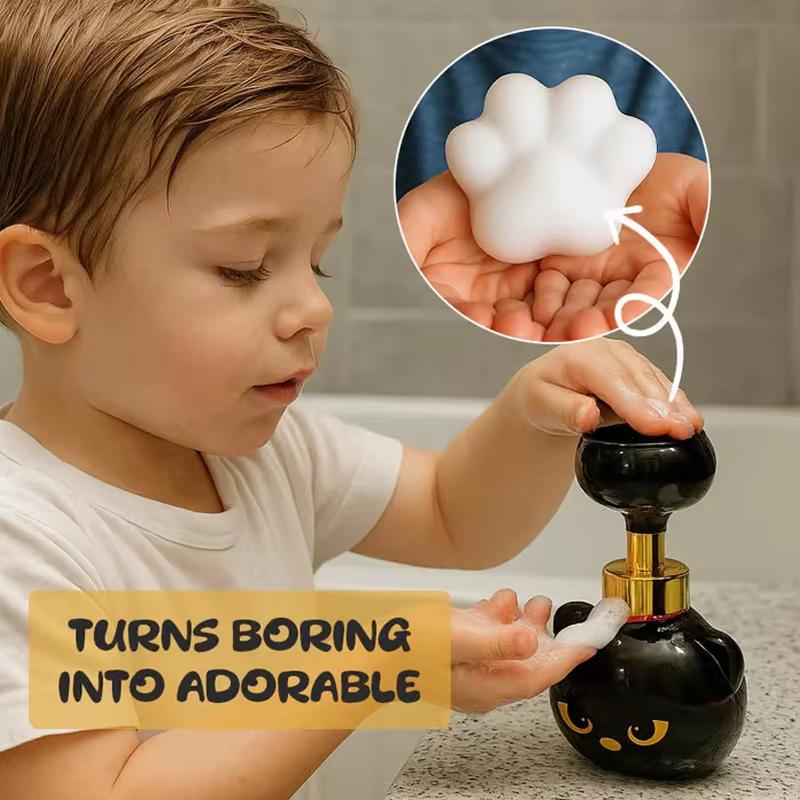 Ins wind cat claw automatic foam soap dispenser foam hand soap dispenser bathroom kitchen hot selling hand washing artifact