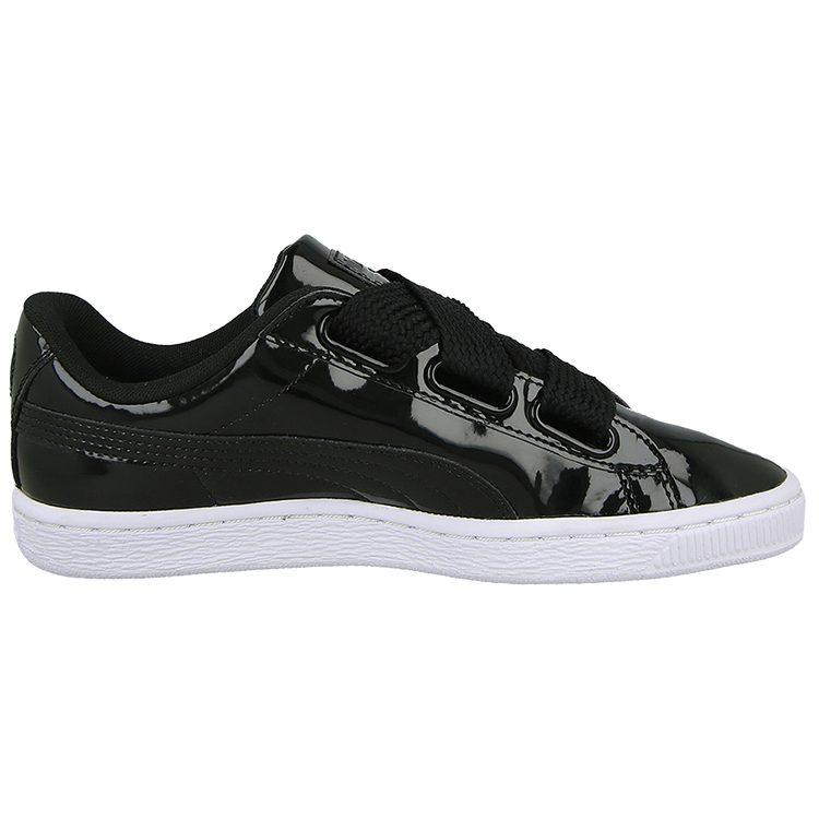 PUMA Basket Heart Patent 'Black' Women's 363073-01