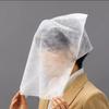 100 Pezzi Cappuccio Protettivo Monouso per Trucco Viso Traspirante Protezione Abbigliamento Trucco Cabine di Prova