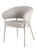 Elara Cappuccino Upholstered Chair