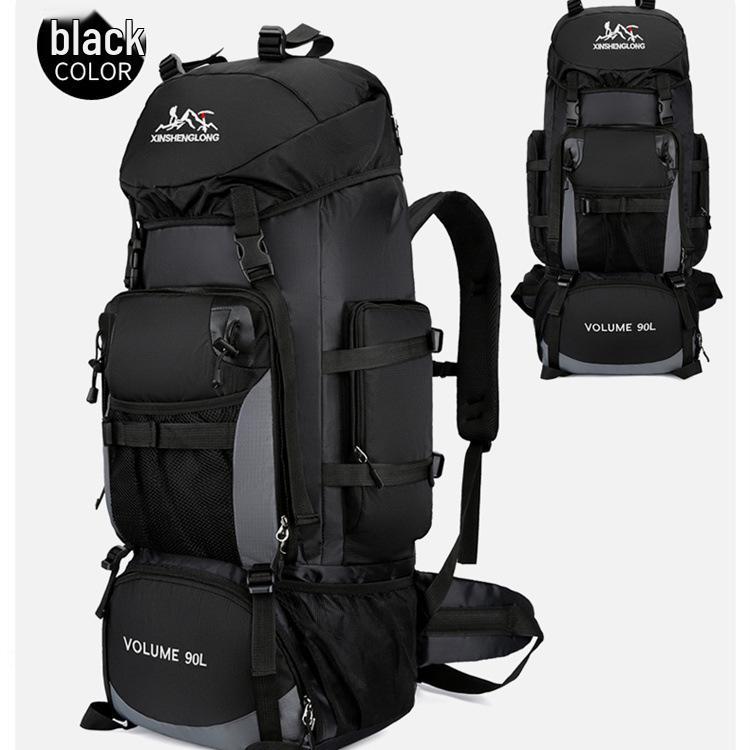 90L Unisex Travel Backpack: Spacious Outdoor, Camping & Hiking Bag