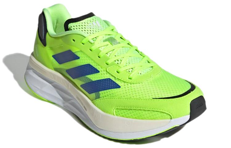 Men's Sneakers adidas Adizero Boston 10 Signal Green Sonic Ink Signal Green/Sonic Ink/Core Black