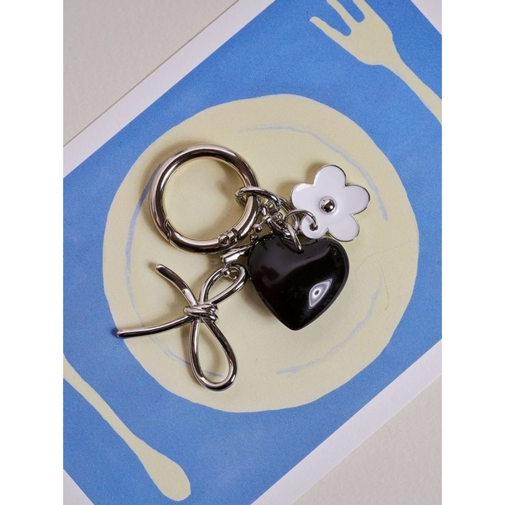 Hei daisy heart keyring