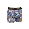 Herren Boxershorts Premium 4er Set Baumwolle Lycra Gemustert Full Fit Neujahrsgeschenk