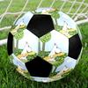 Moomin3 Soccer Ball Colorful All Ages Machine Stitched PVC Competition Ready Durable High-Bounce.SIZE5