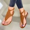 New Flat Open-toed Sandals Women's Summer 20wish Casual Beach Buckle Women's Sandals