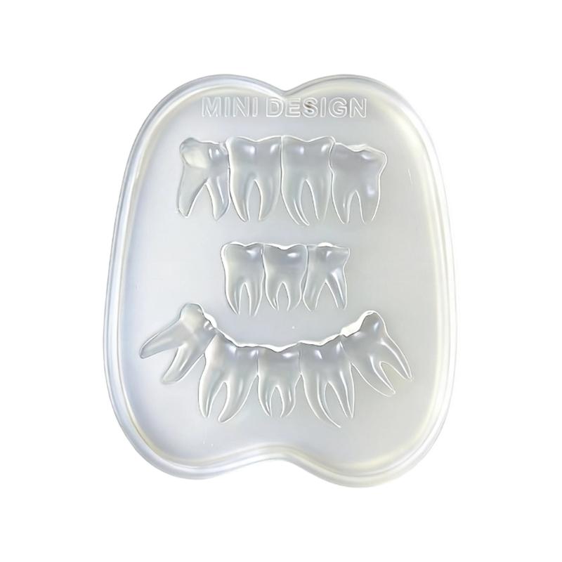 Easy To Use Silicone Dental Mould for Beginners Creating Teeth Shapes In Craft with Food Safe Materials