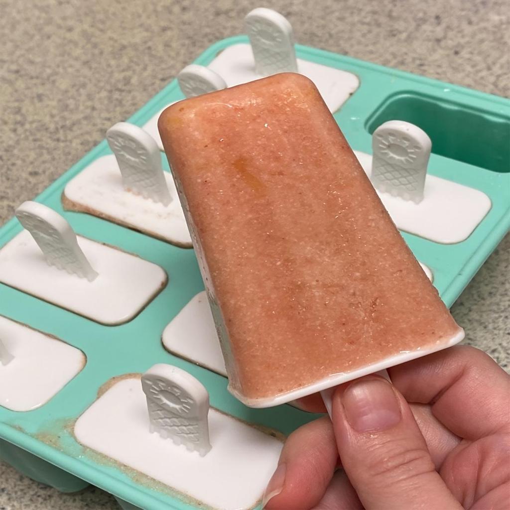 Ice Pop Mould Silicone Ice Pop Model Ice Pop Model Reusable Easy Release Ice Pop Maker (with Funnel, Brush)