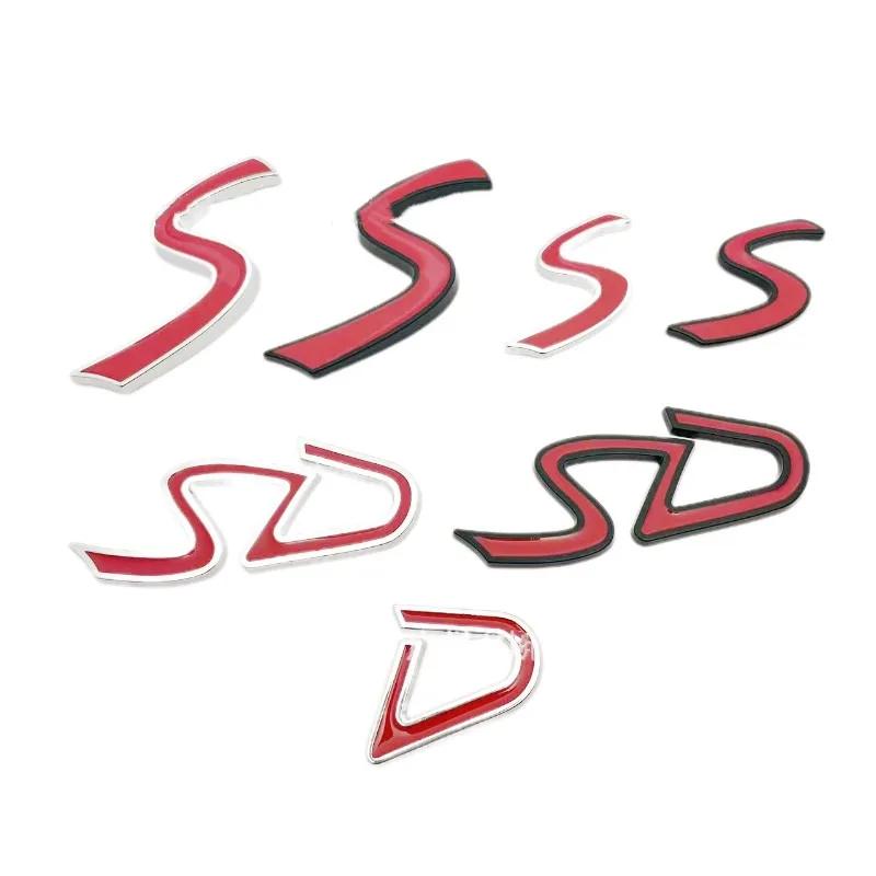 3D Metal ALL4 Car Rear Trunk Emblem Door Fender Badge For MINI Cooper JCW R60 R61 F54 F60 S D SD Countryman Paceman Stickers
