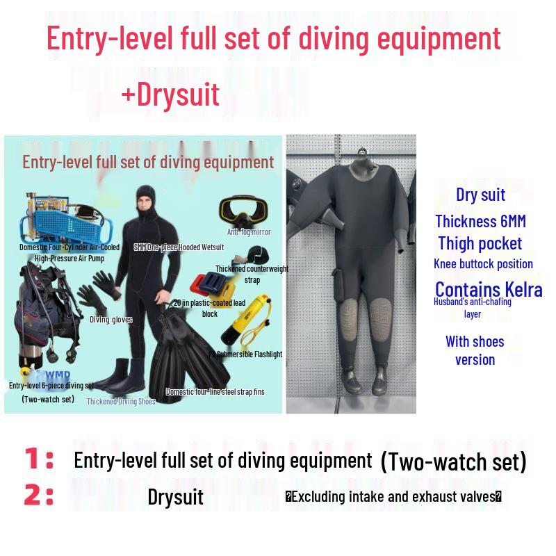 Scuba Diving Oxygen Tank & Emergency Gear
