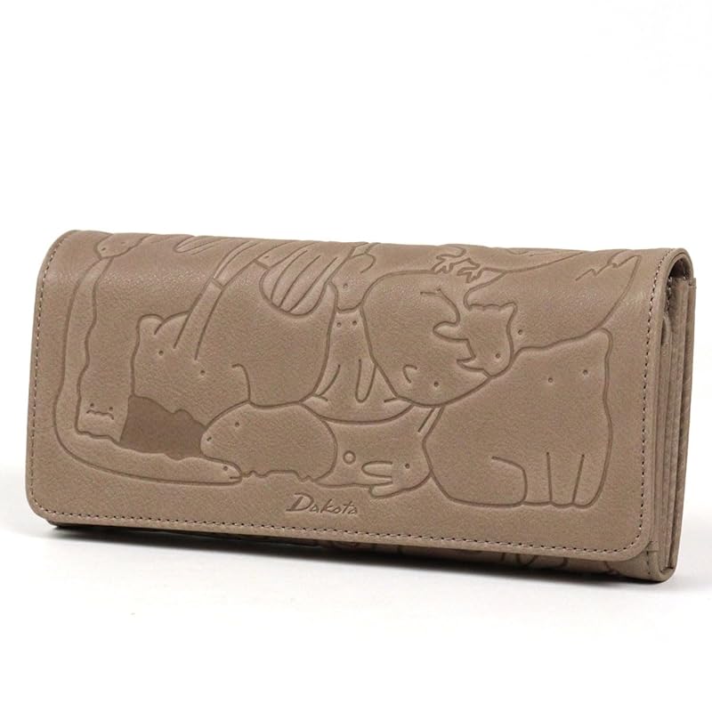 

[Dakota] long wallet genuine leather ladies green 0030191 (Gray(11))