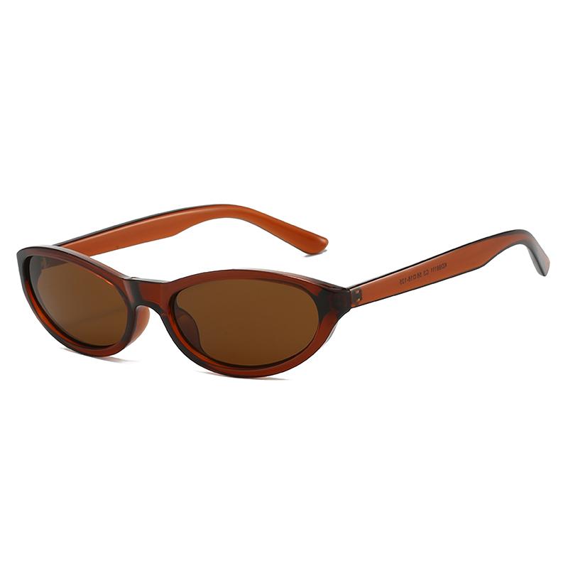 Vintage Small Frame Oval Sunglasses Women Men Luxury Brand Retro UV400 Eyewear for Outdoor Driving Fashion