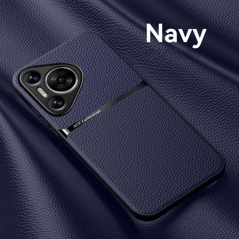 For Huawei Pura 70 Pro 5G Case Luxury Magnetic Leather Phone Case For Huawei Pura 70 Pro Plus Pura 70 Ultra Car Stand Back Cover
