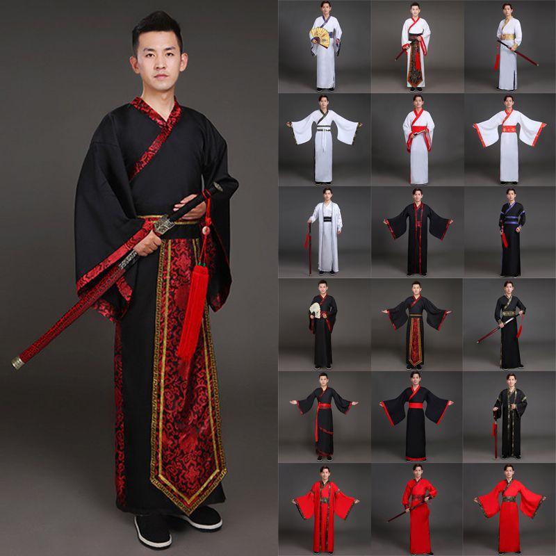 Exquisite Ancient Chinese Traditional Hanfu Costume For Men With Perfect Stitches