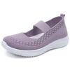 Women's Shoes, Cloth Shoes, Breathable Shoes, Straight Strap, Elderly Anti Slip Shoes, Mother's Shoes