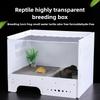 Amphibian Breeding Box Lizard Reptile Supplies Terrarium Horned Frogs Hermit Crabs Breeding Cage Spider Acrylic Ecological Board